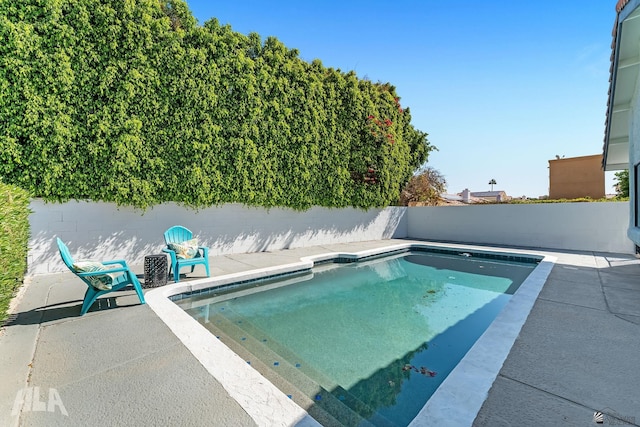 2032 W 13th Ln, Yuma, AZ 85364 - view of pool with a fenced backyard and a patio area