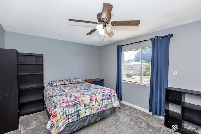 1830 W Allen St, Yuma, AZ 85364 - bedroom with carpet and ceiling fan