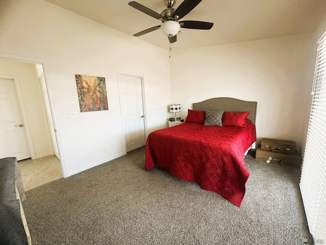 13624 E 47th St, Yuma, AZ 85367 - carpeted bedroom featuring baseboards and a ceiling fan