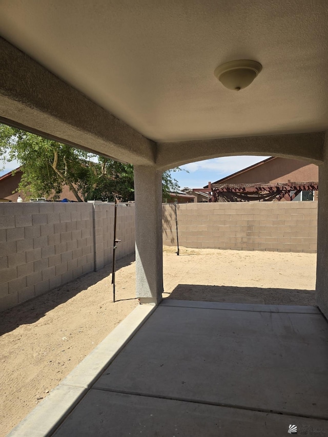 3822 E San Francisco St, San Luis, AZ 85336 - view of patio featuring a fenced backyard