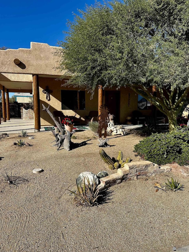 12696 E 45th Ln, Yuma, AZ 85367 - exterior space with a patio area and stucco siding