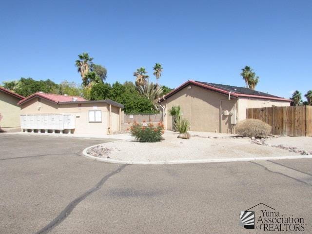 10646 S Via Salida, Yuma, AZ 85367 - view of front of house featuring stucco siding