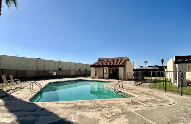 1700 S Crowder Ave, Yuma, AZ 85364 - community pool featuring a patio
