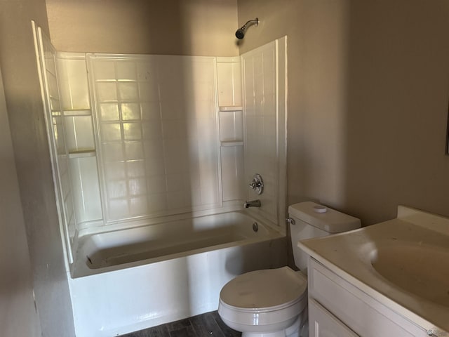 1276 S Pagent Ave, Yuma, AZ 85364 - bathroom featuring washtub / shower combination and vanity