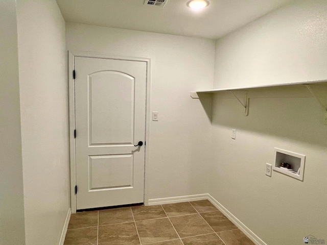 29861 E Vista Ridge Blvd, Wellton, AZ 85356 - laundry room featuring laundry area, washer hookup, baseboards, and dark tile patterned floors