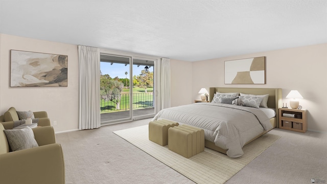1440 E Laguna Pl, Yuma, AZ 85365 - bedroom featuring access to outside, carpet floors, and baseboards