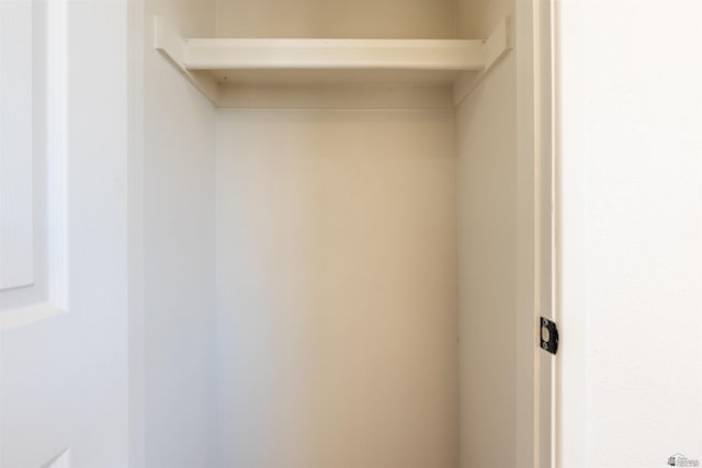 view of closet