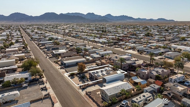13125 E 51st Ln, Yuma, AZ 85367 - aerial view with a residential view and a mountain view