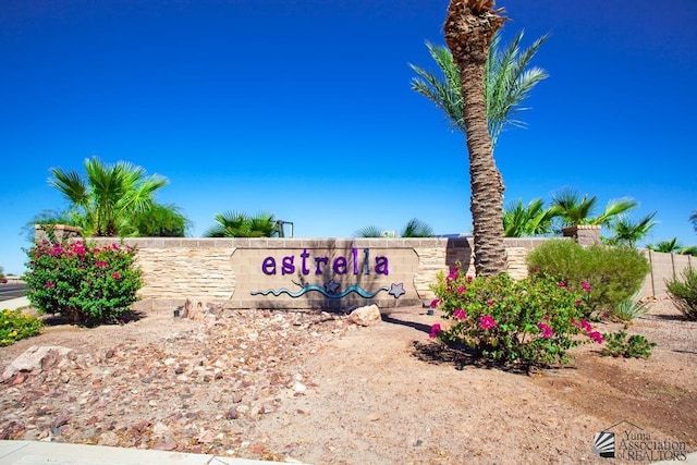 11760 E 28th Pl, Yuma, AZ 85367 - view of community sign