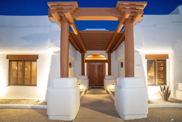 1009 S Tamarack Ave, Yuma, AZ 85364 - entrance to property with stucco siding