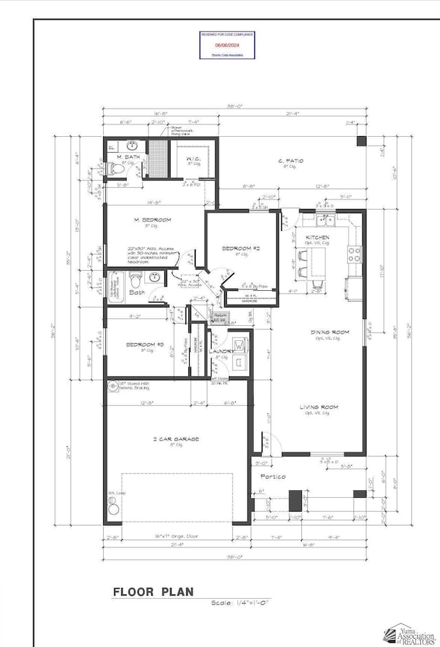 10858 E 45th St, Yuma, AZ 85367 - view of property floor plan