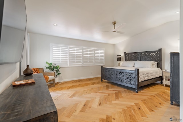 1645 W El Paseo Real, Yuma, AZ 85364 - bedroom with recessed lighting and a ceiling fan