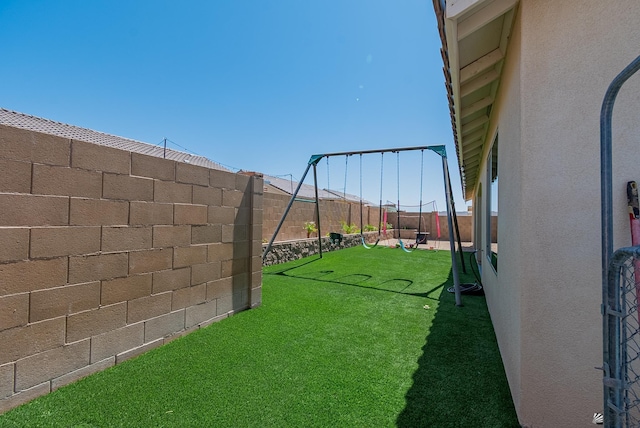 13215 S Renee Ave, Yuma, AZ 85367 - view of yard featuring a fenced backyard
