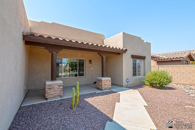 11561 E 25th Pl, Yuma, AZ 85367 - entrance to property featuring stucco siding