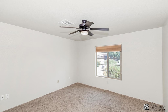 11561 E 25th Pl, Yuma, AZ 85367 - empty room featuring carpet and ceiling fan