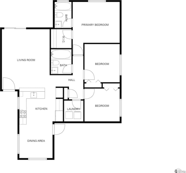 4452 S Agave Ave, Yuma, AZ 85365 - view of property floor plan