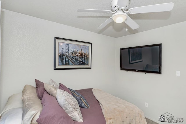 4452 S Agave Ave, Yuma, AZ 85365 - carpeted bedroom featuring ceiling fan