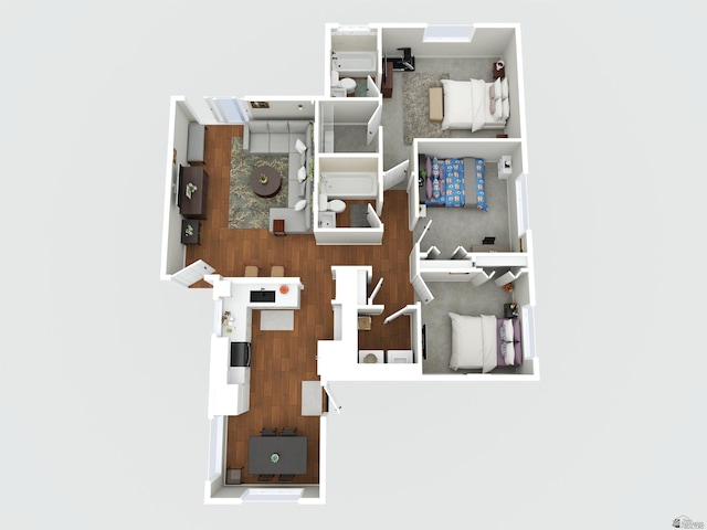 4452 S Agave Ave, Yuma, AZ 85365 - view of property floor plan