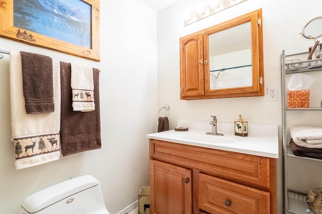 14530 E 55th St, Yuma, AZ 85367 - bathroom with vanity and toilet