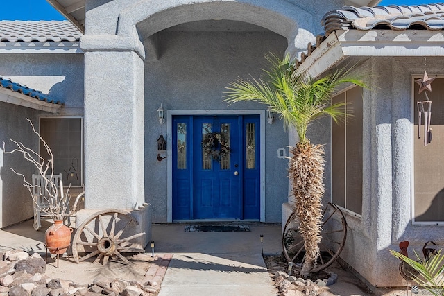 view of property entrance