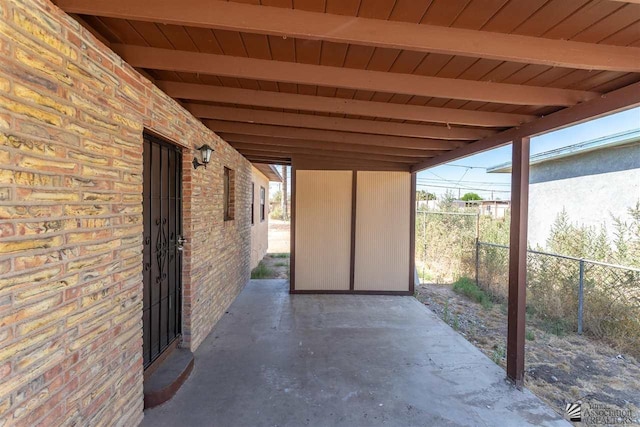 view of patio / terrace