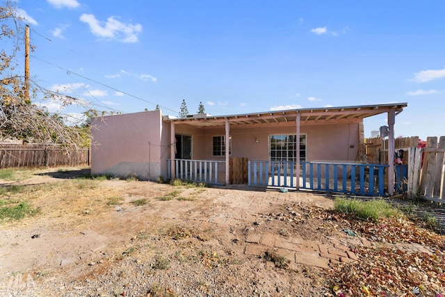 view of rear view of house