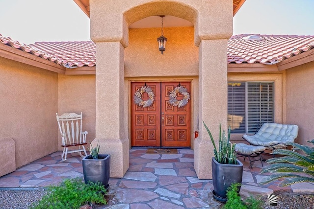 view of property entrance