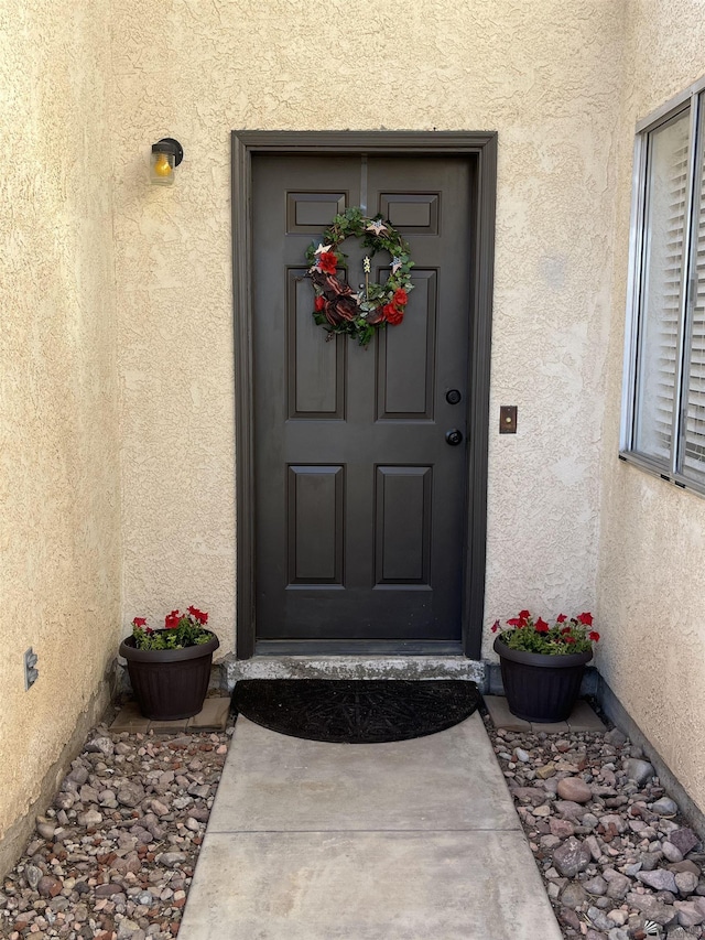 view of entrance to property