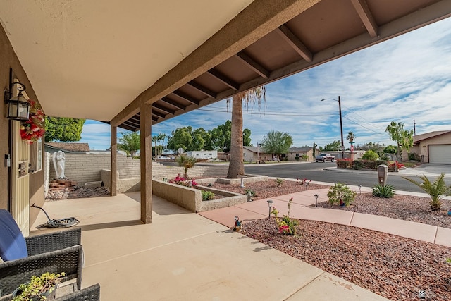 view of patio