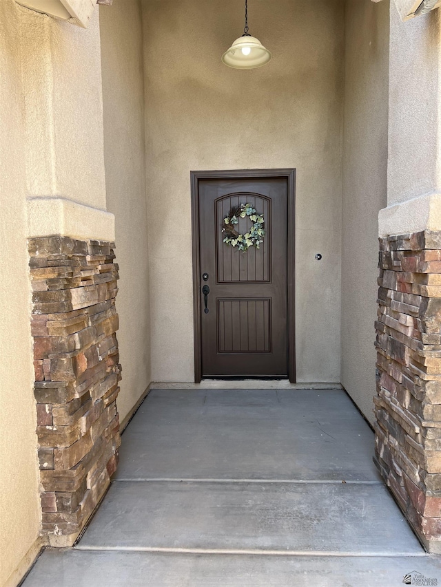 view of property entrance