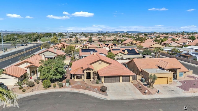 birds eye view of property featuring a residential view