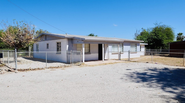 view of ranch-style house