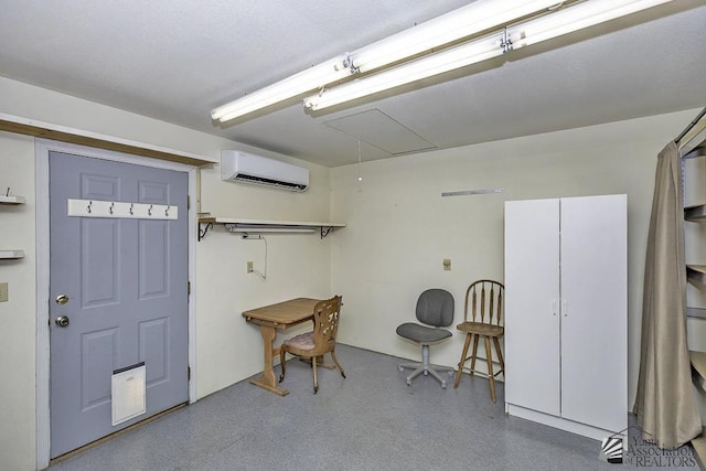 miscellaneous room featuring a wall unit AC