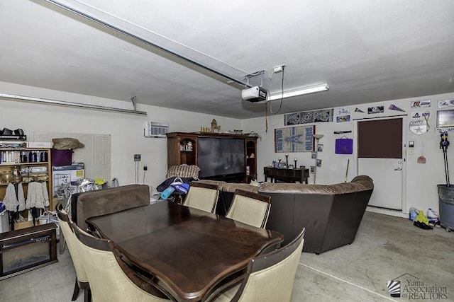 view of dining area