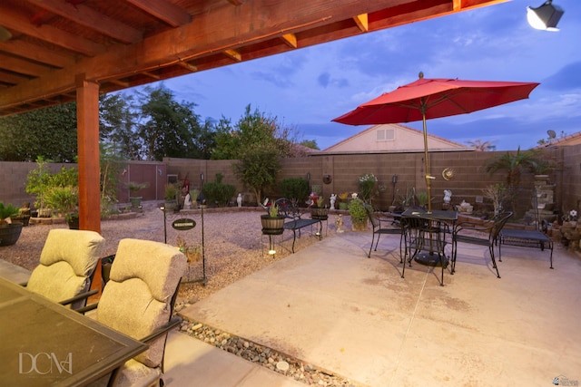 view of patio / terrace