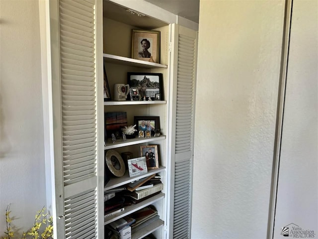 view of closet