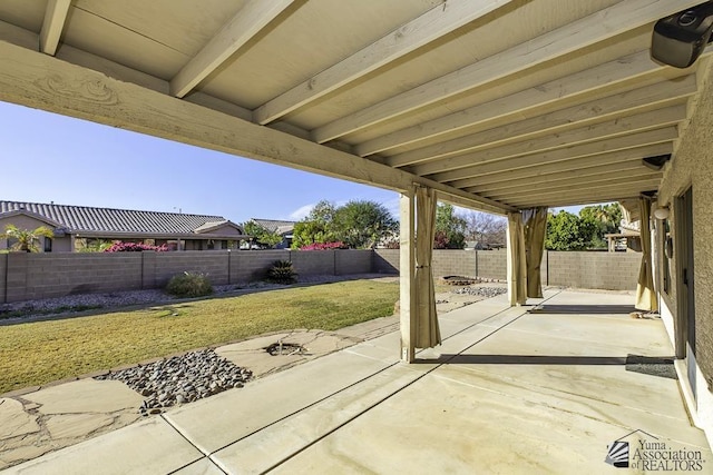 view of patio / terrace