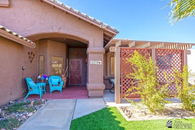 view of property entrance