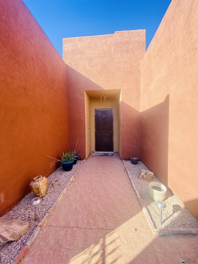 view of property entrance