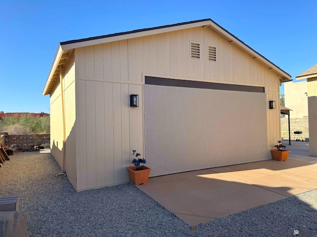 view of side of home