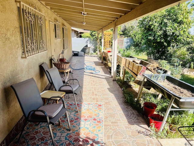 view of patio