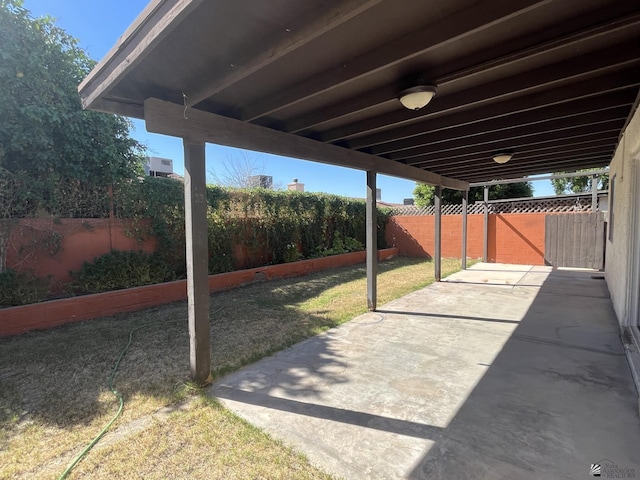 view of patio