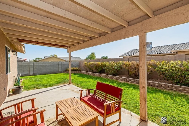 view of patio