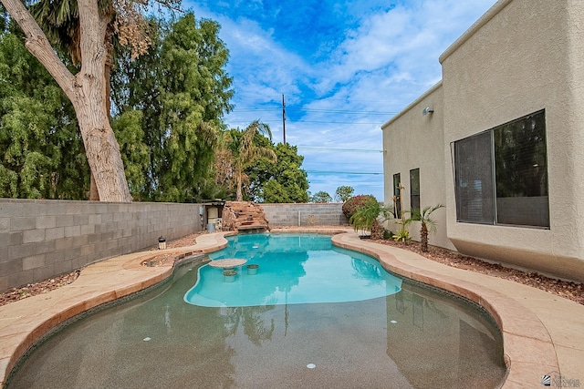 view of pool