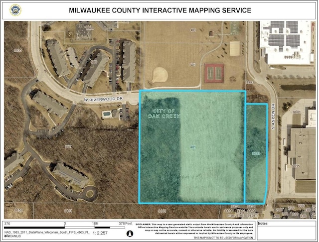 401 W Centennial Dr, Oak Creek WI, 53154 land for sale