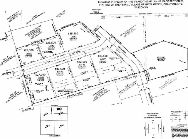 1830 23rd St, Country Valley, Hazel Green WI, 53811 land for sale