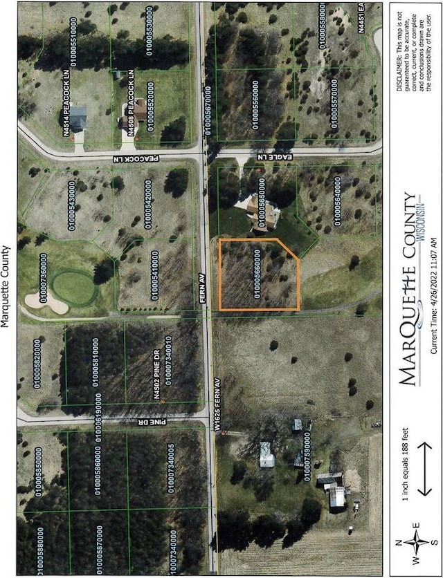 Fern Ave, Montello WI, 53949 land for sale