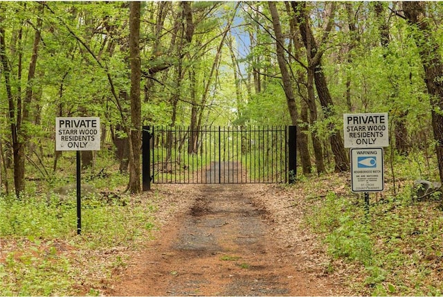 view of gate