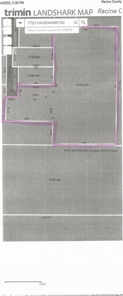 7723 Hagemann Rd, Caledonia WI, 53108 land for sale