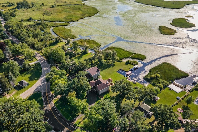 view of aerial view